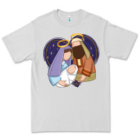 Dove Grey holy night jesus birth Premium Tee - Zillion Design Studio
