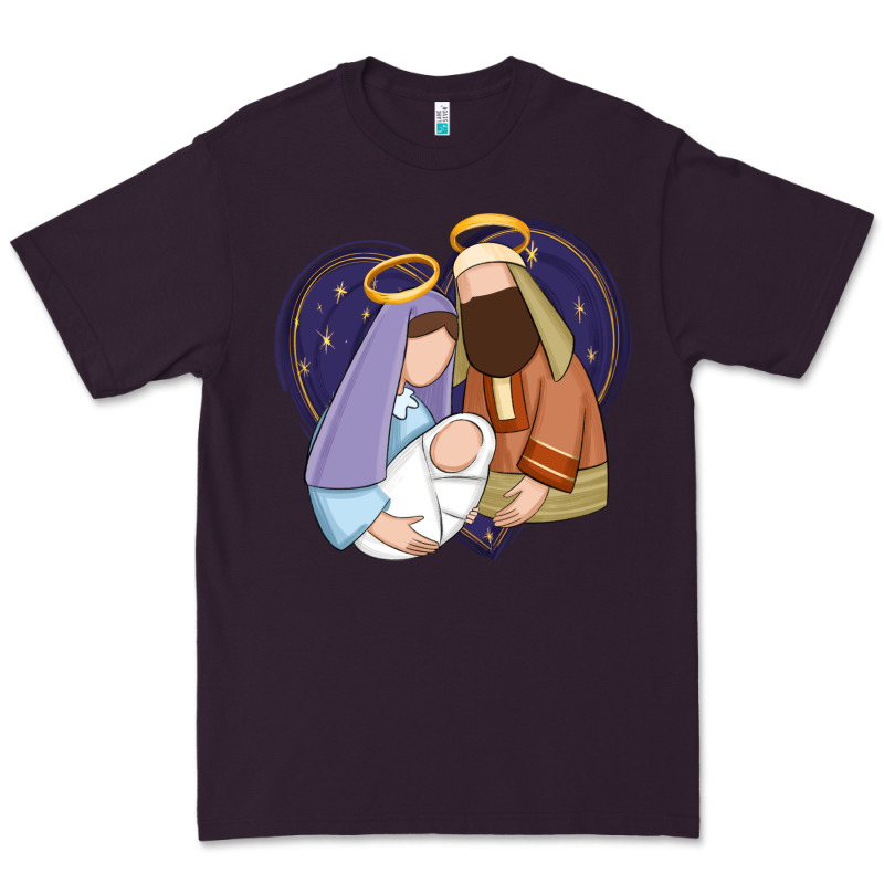 Holy Night Jesus Birth Premium Tee by Zillion Design Studio | Teevron