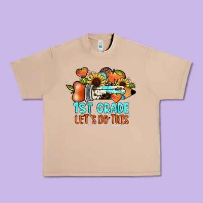 1 St Grade Let's Do This Urban Heavy Tee Designed By Jahusdesignshop