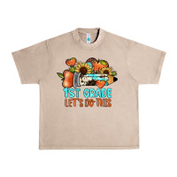 French Oak 1 st grade let's do this Urban Heavy Tee - JahusDesignShop