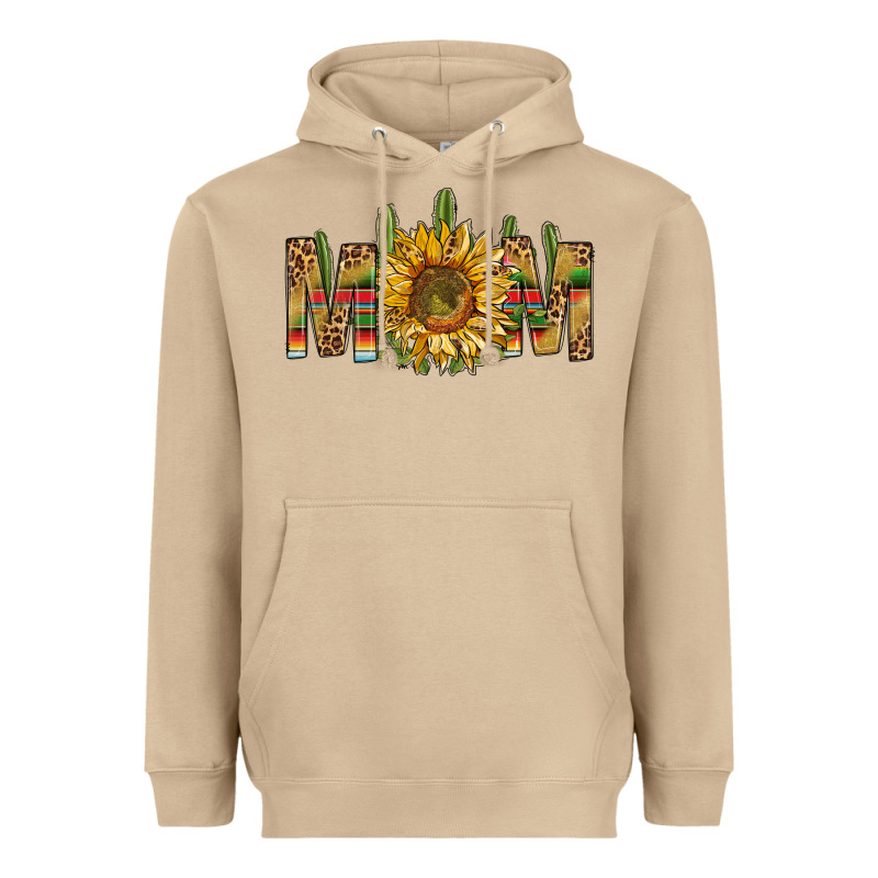 Western Mom With Sunflower Heavyweight Hoodie by BundleAndBundleShop | Teevron