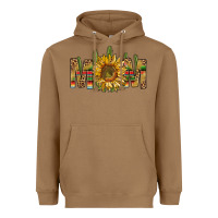 Toasted Coconut Western Mom With Sunflower Heavyweight Hoodie - BundleAndBundleShop
