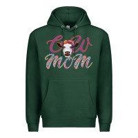 Sports Green Cow Mom Premium Hoodie - Bettercallsaul