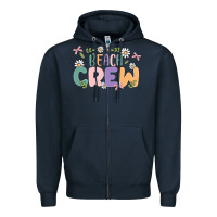 Navy beach crew Zipper Hoodie - MaliasSmallBusiness