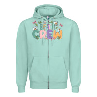 Seafoam beach crew Zipper Hoodie - MaliasSmallBusiness