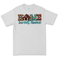 Dove Grey home sweet home Premium Tee - texasbilliewilder