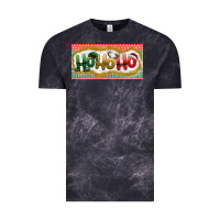 Cloud Black ho ho ho Vintage Tee - BundleAndBundleShop