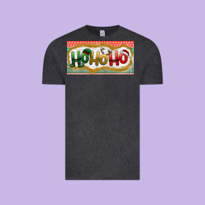 Ho Ho Ho Vintage Tee Designed By Bundleandbundleshop