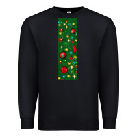 Black christmas pen wraps Premium Sweatshirt - BundleAndBundleShop