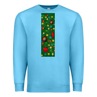 Ocean Blue christmas pen wraps Premium Sweatshirt - BundleAndBundleShop