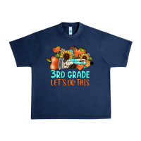 Navy 3rd grade let's do this Urban Heavy Tee - JahusDesignShop