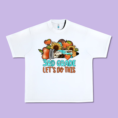 3rd Grade Let's Do This Urban Heavy Tee Designed By Jahusdesignshop
