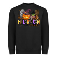 Black halloween vibes Heavyweight Sweatshirt - AdoDesignShop