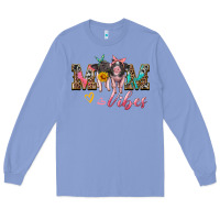 Colony Blue mom vibes baby pigs Long Sleeve Tee - Artiststas