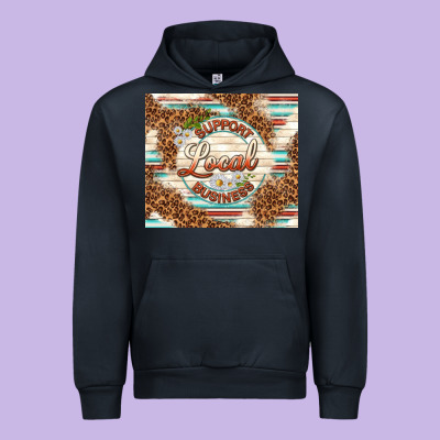 Support Local Business Urban Hoodie Designed By Tumblerdesignbyshophia