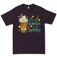Plum half human half coffee Premium Tee - texasbilliewilder