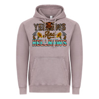 Vintage Zinc yeehaws and hellnaws Vintage Hoodie - CowhideDigitalArt