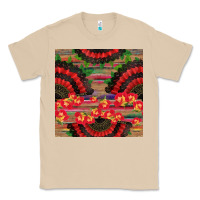 Mushroom spanish hand fan seamless pattern Classic Tee - BundleAndBundleShop