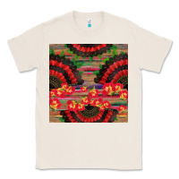 Natural spanish hand fan seamless pattern Classic Tee - BundleAndBundleShop