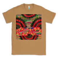 Toasted Coconut spanish hand fan seamless pattern Classic Tee - BundleAndBundleShop