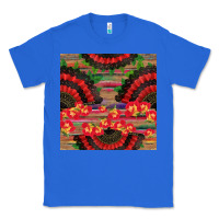 True Royal spanish hand fan seamless pattern Classic Tee - BundleAndBundleShop