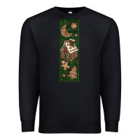 Black christmas pen wraps Premium Sweatshirt - BundleAndBundleShop
