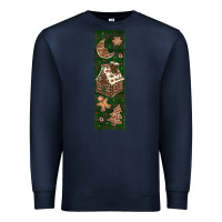 Navy christmas pen wraps Premium Sweatshirt - BundleAndBundleShop
