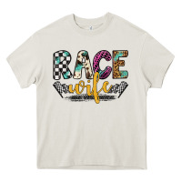 Cream race wife Heavy Core Tee - Artiststas