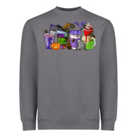 Storm halloween coffee cups Heavyweight Sweatshirt - AdoDesignShop