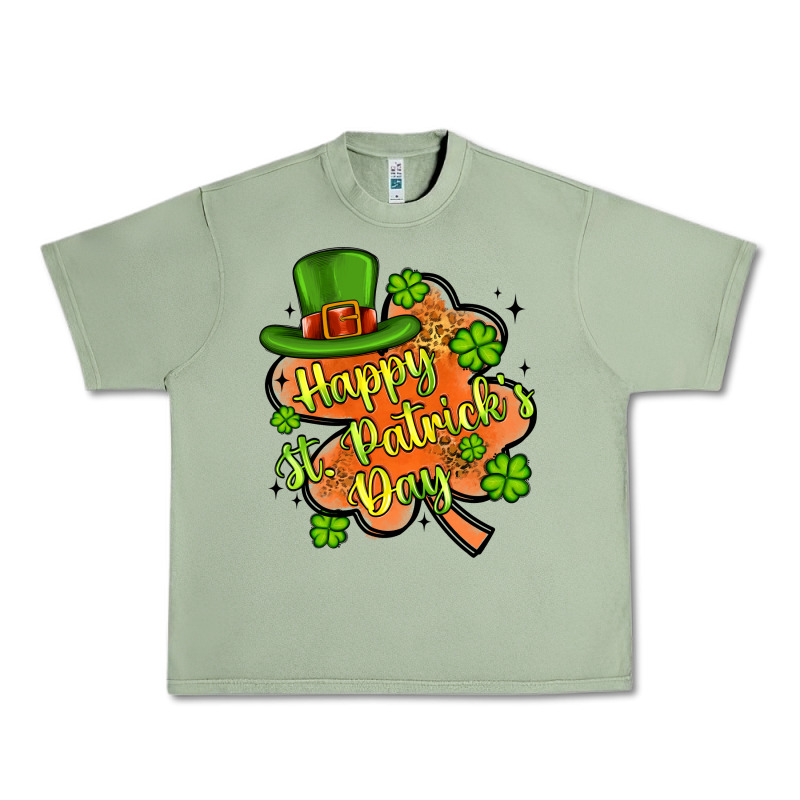 Happy St Patrick S Day Shamrock Urban Heavy Tee by Artiststas | Teevron