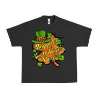 Pigment Black happy st patrick s day shamrock Urban Heavy Tee - Artiststas