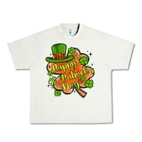 Pistachio happy st patrick s day shamrock Urban Heavy Tee - Artiststas