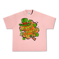 Salmon happy st patrick s day shamrock Urban Heavy Tee - Artiststas