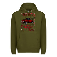 Army Green Farm Fresh Christmas Premium Hoodie - Bettercallsaul
