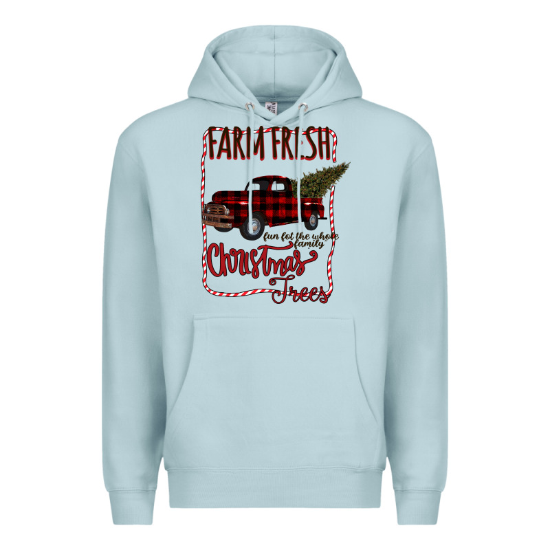 Farm Fresh Christmas Premium Hoodie by Bettercallsaul | Teevron