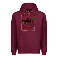 Burgundy Farm Fresh Christmas Premium Hoodie - Bettercallsaul