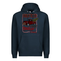 Navy Farm Fresh Christmas Premium Hoodie - Bettercallsaul