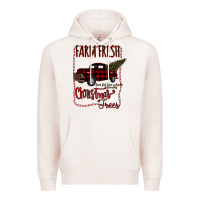 Pale Pink Farm Fresh Christmas Premium Hoodie - Bettercallsaul