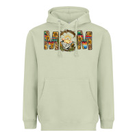 Matcha Western Mom With Baby Jesus Heavyweight Hoodie - BundleAndBundleShop