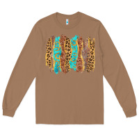 Toasted Coconut western brushstrokes Long Sleeve Tee - AdoDesignShop