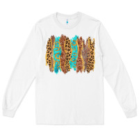 White western brushstrokes Long Sleeve Tee - AdoDesignShop