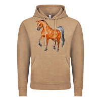 Vintage Coffee horse Vintage Hoodie - FaDigitalArtStudio