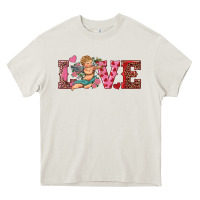 Cream love cupid Heavy Core Tee - RanaPortraitStore