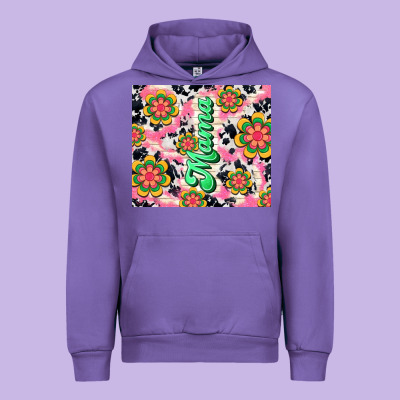 Mama With Hippie Daisies Urban Hoodie Designed By Tumblerdesignbyshophia