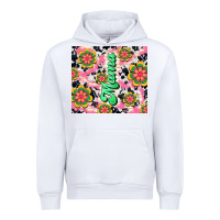 White mama with hippie daisies Urban Hoodie - TumblerDesignByShophia