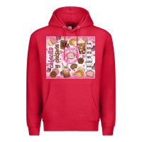 Cardinal cafecito y chisme Premium Hoodie - JahusDesignShop