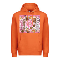 Carrot cafecito y chisme Premium Hoodie - JahusDesignShop