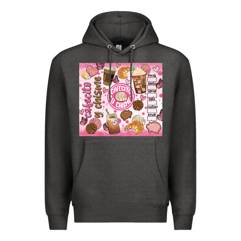 Cafecito Y Chisme Premium Hoodie by JahusDesignShop | Teevron