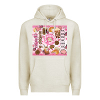 Oatmeal Heather cafecito y chisme Premium Hoodie - JahusDesignShop