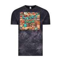Cloud Black sassy since forever Vintage Tee - JahusDesignShop